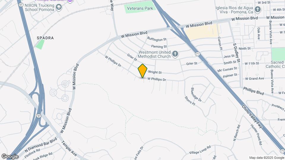 1219 Savona Pl Mapa y Detalles de la Ubicación