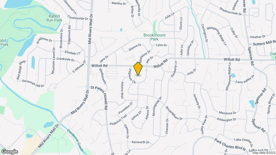 106 Mt Olympus Ct Map and Location Details