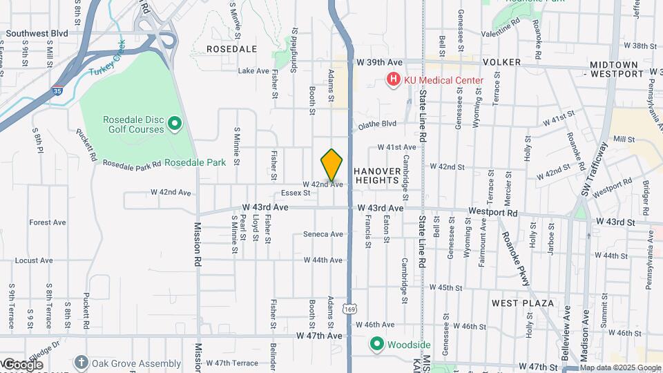 4200 Adams St Map and Location Details