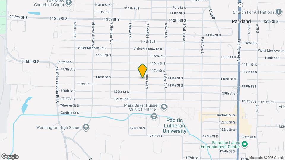 1014 118th St S Map and Location Details