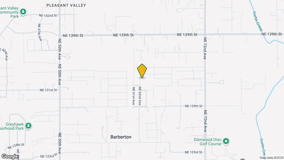 13215 NE 62nd Ave Map and Location Details