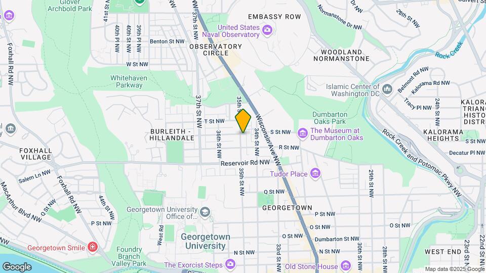 1729 35th St NW Map and Location Details