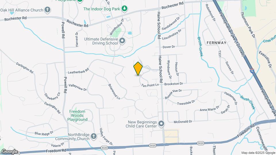 417 Ten Point Ln Map and Location Details