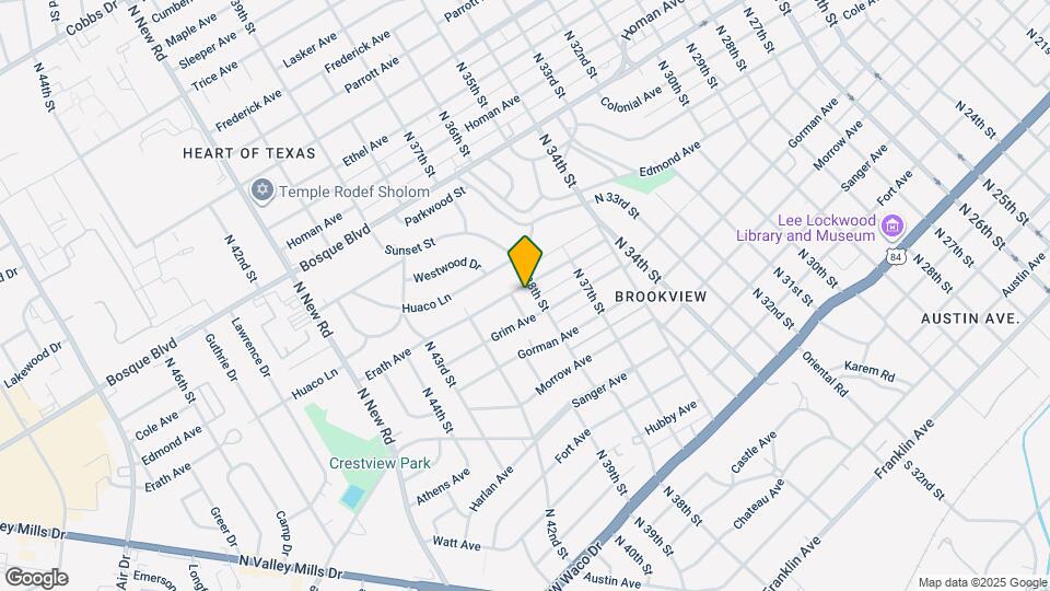 3804 Erath Ave Map and Location Details