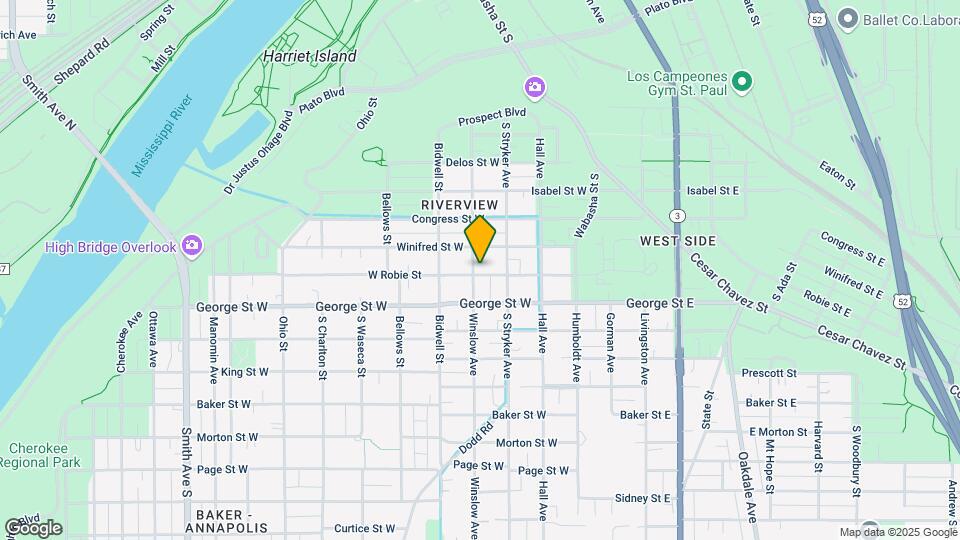 91 W Robie St Map and Location Details