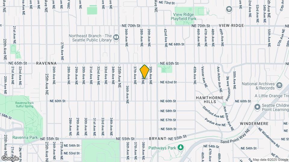 6202 38th Ave NE Map and Location Details