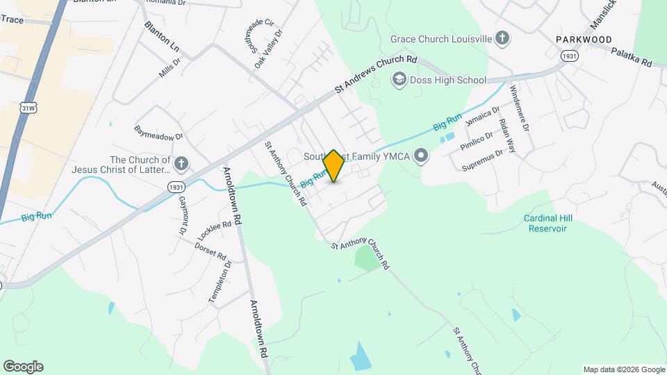 3116 Fordhaven Rd Map and Location Details