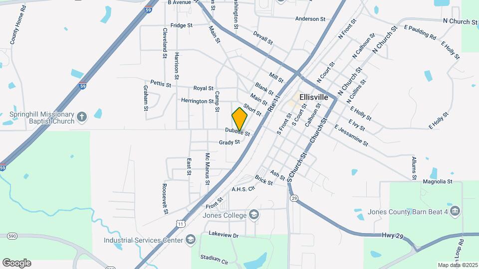 404 Dubose St Map and Location Details