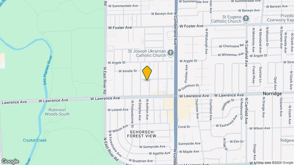 4852 N Greenwood Ave Mapa y Detalles de la Ubicación