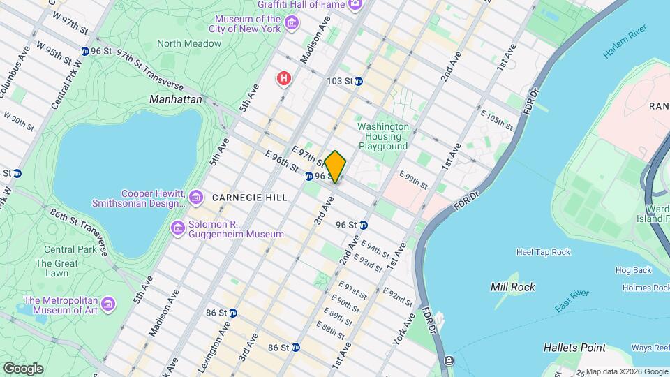 1790 3rd Ave, Unit #703 Map and Location Details