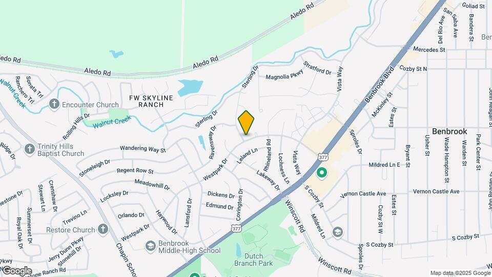 9708 Westpark Dr Map and Location Details