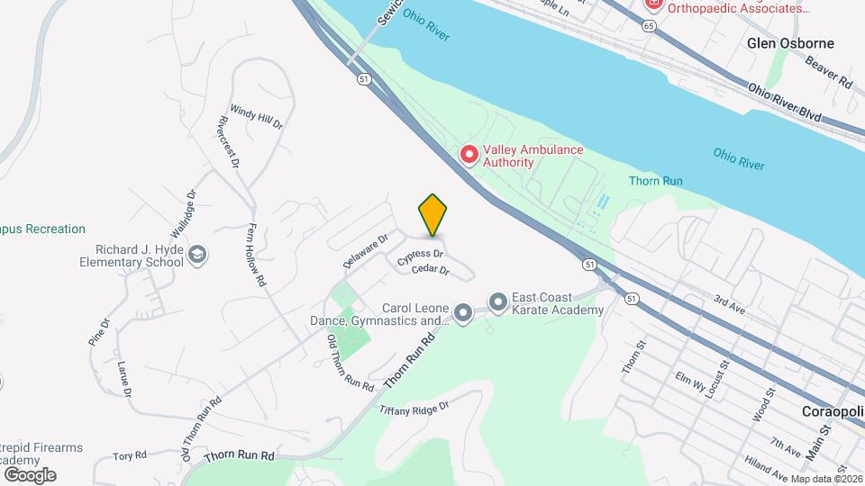 339 Hemlock Dr Mapa y Detalles de la Ubicación