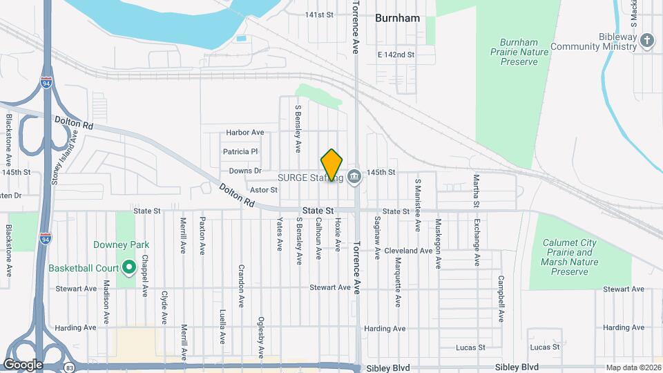 14518 S Hoxie Ave Map and Location Details