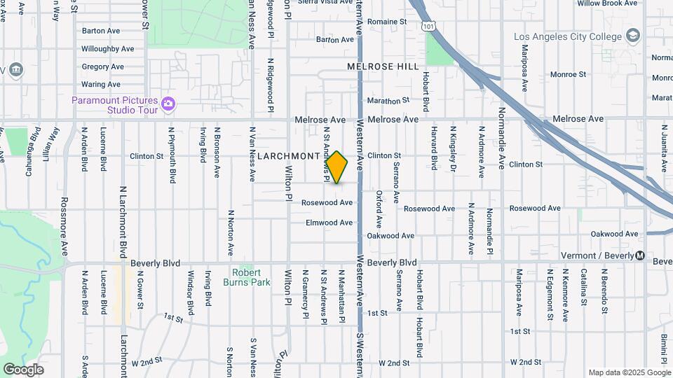 4938 Maplewood Ave Map and Location Details
