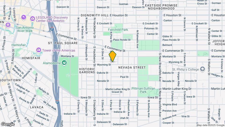 1205 Wyoming St Map and Location Details