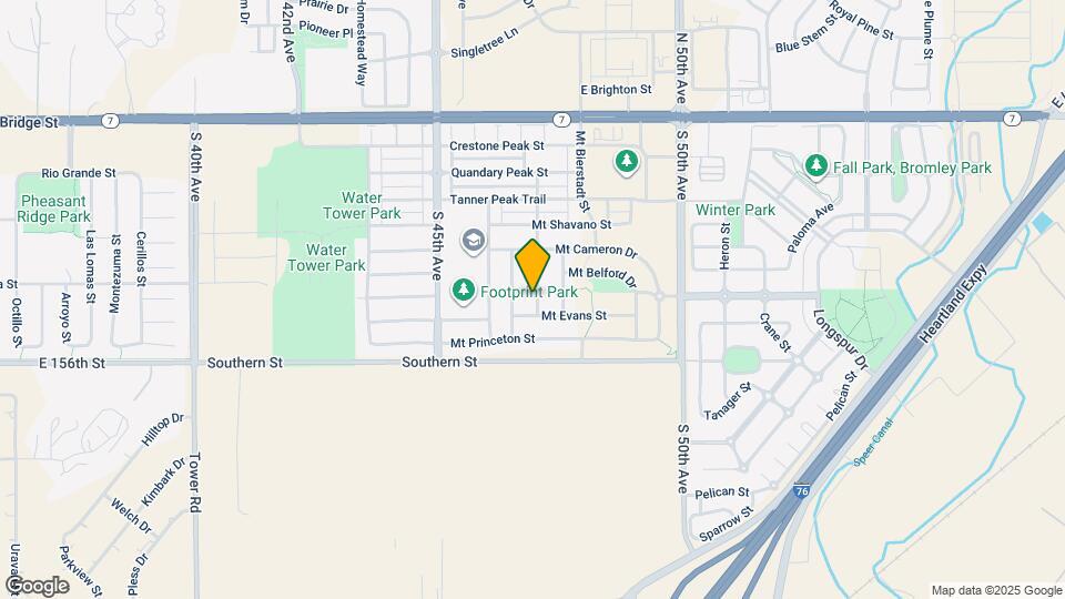 429 Mt Sherman St Map and Location Details