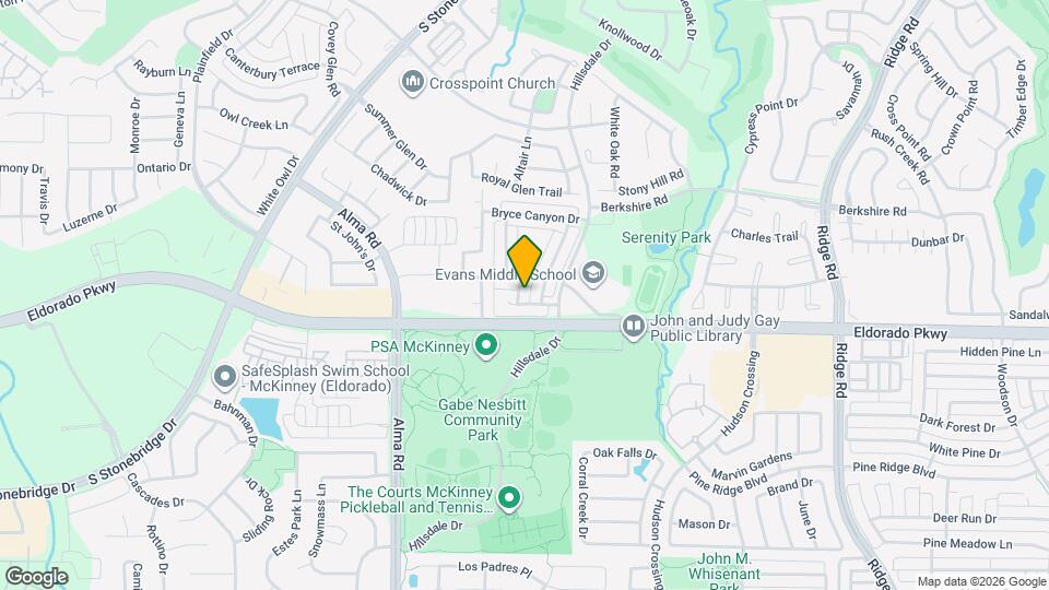 2813 Grand Canyon Ct Map and Location Details