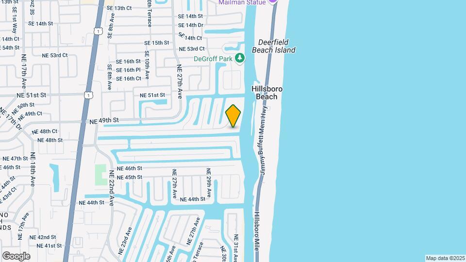 3050 NE 48th Ct Map and Location Details