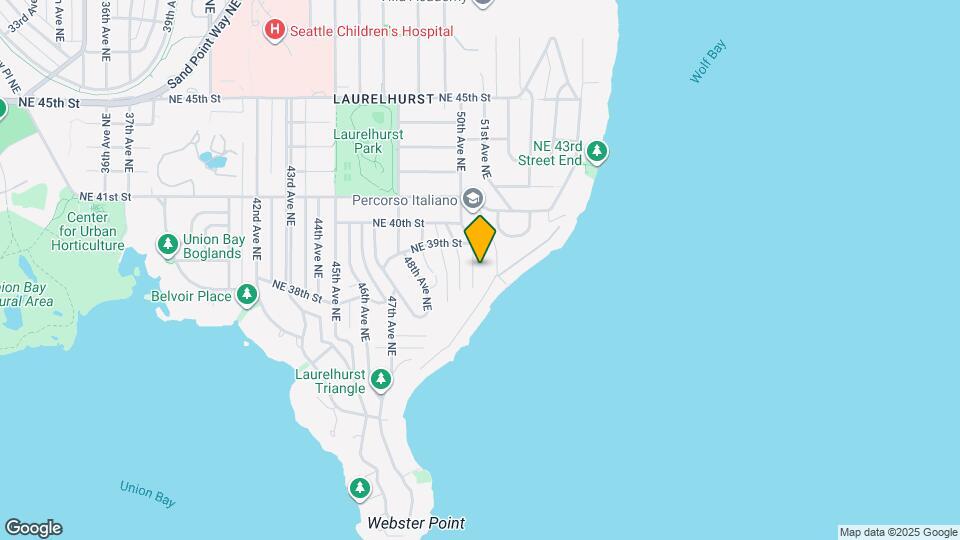 3850 50th Ave NE Map and Location Details