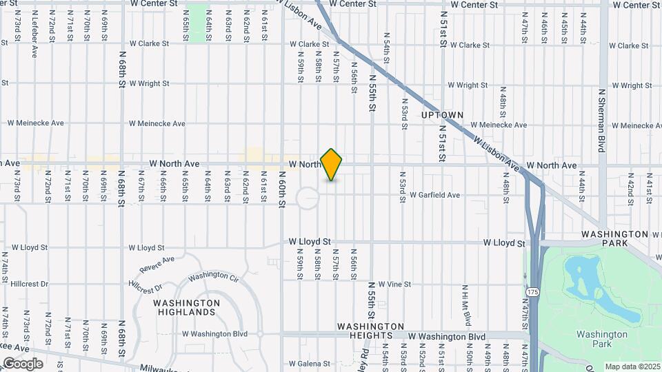 2211 N 57th St Map and Location Details