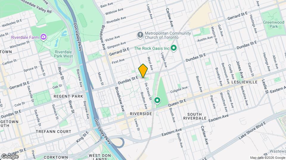 22 Cummings St Map and Location Details