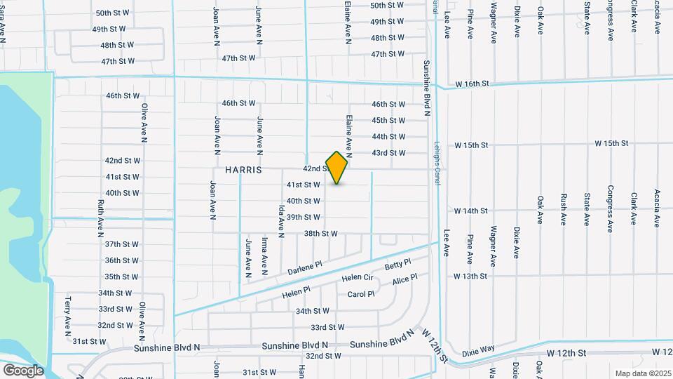 2617 41st St W Map and Location Details