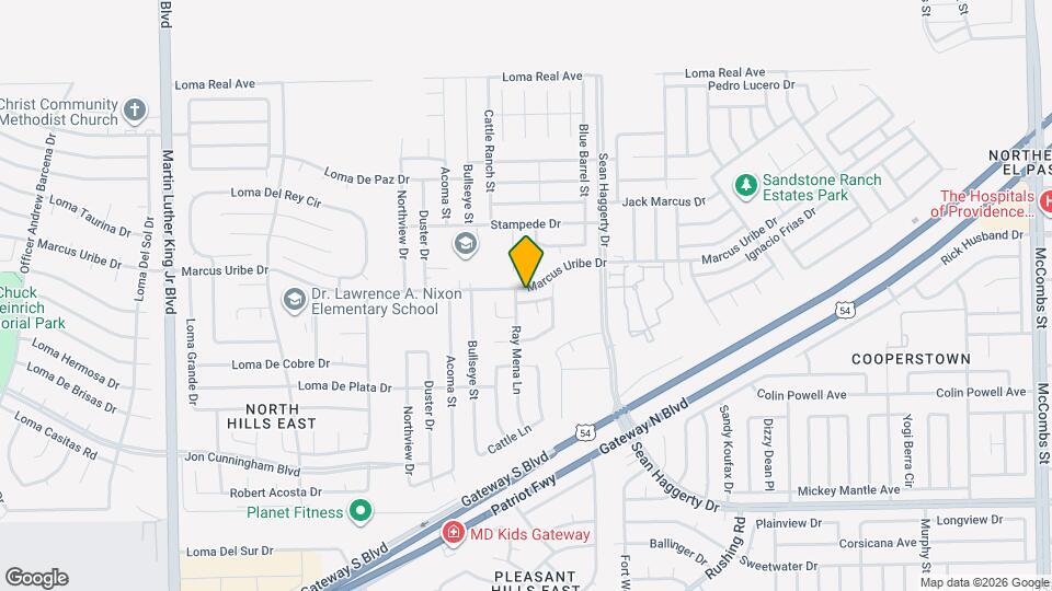 5005 Moon Ranch Ln Map and Location Details