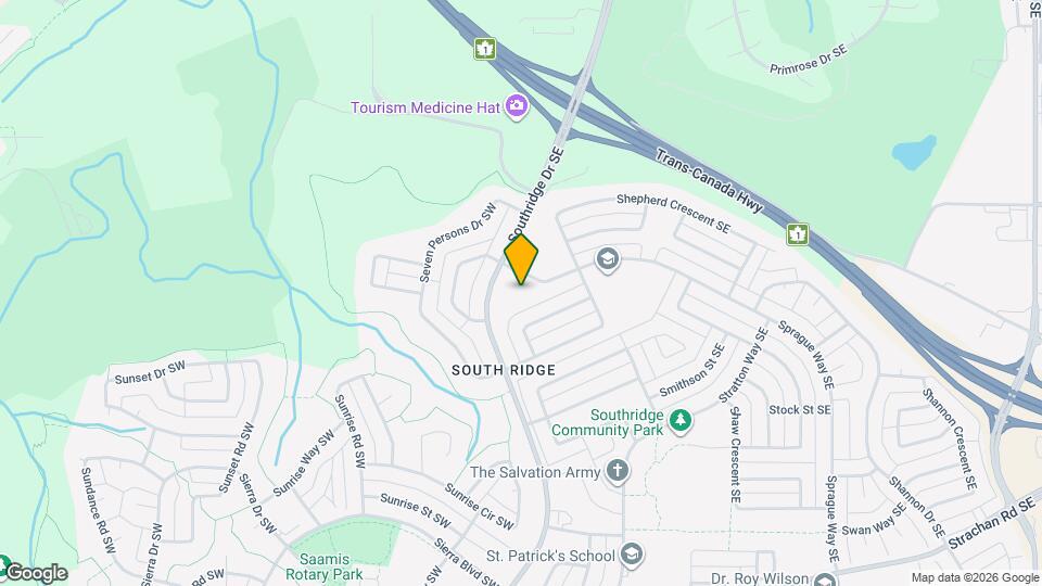165 Southridge Dr SE Map and Location Details