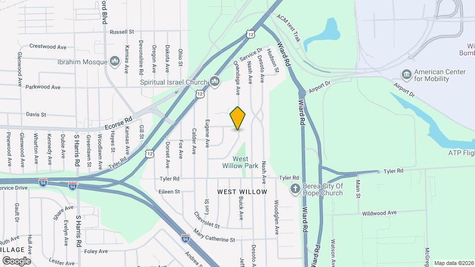 656 Oswego Ave Map and Location Details