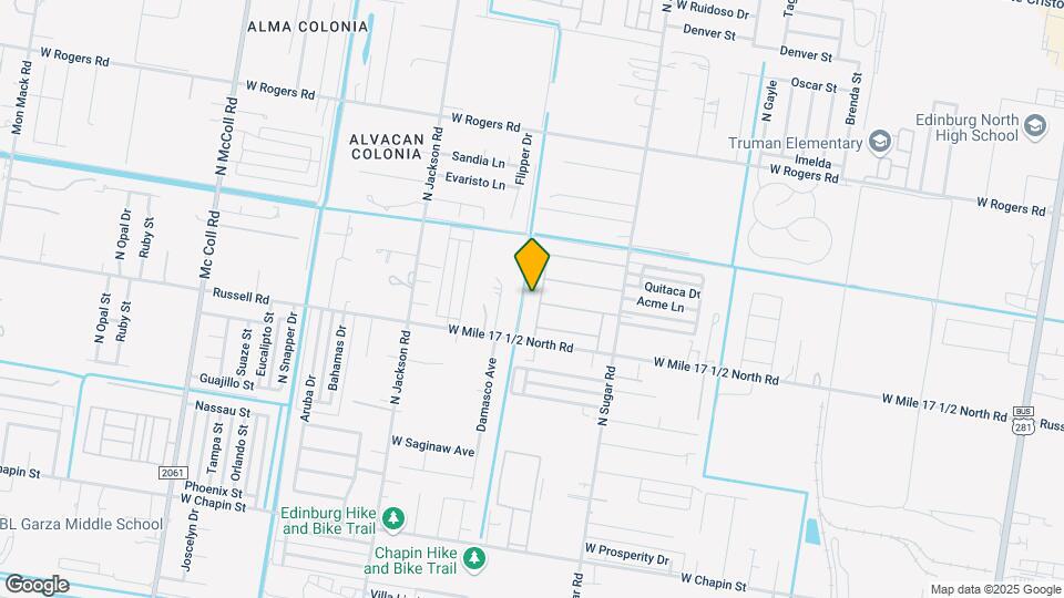 2301 N Fulton St Map and Location Details