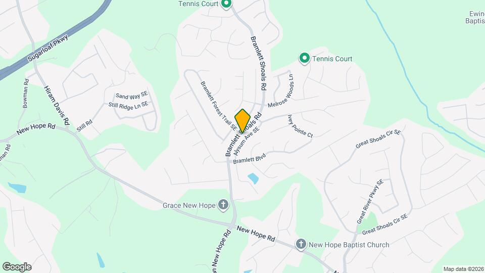 1122 Alysum Ave SE Map and Location Details