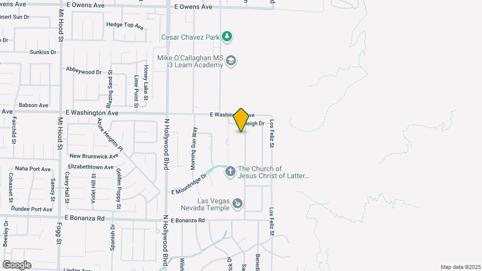 963 Temple View Dr Map and Location Details