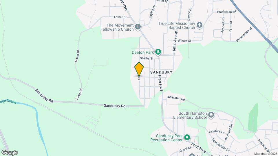 724 Piper Ave Map and Location Details