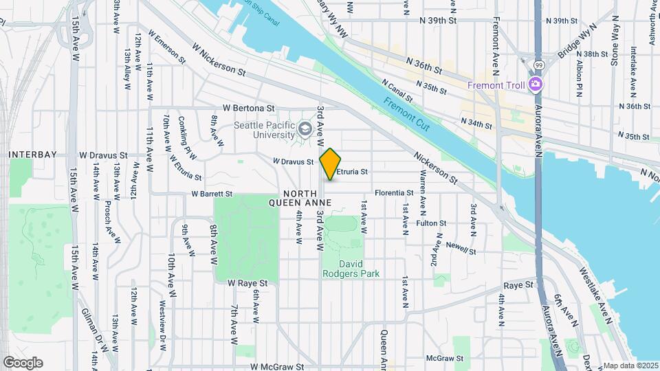 150 W Florentia St Map and Location Details