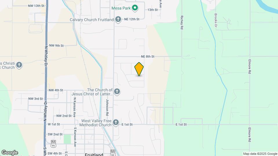 337 Orchid Ave Map and Location Details