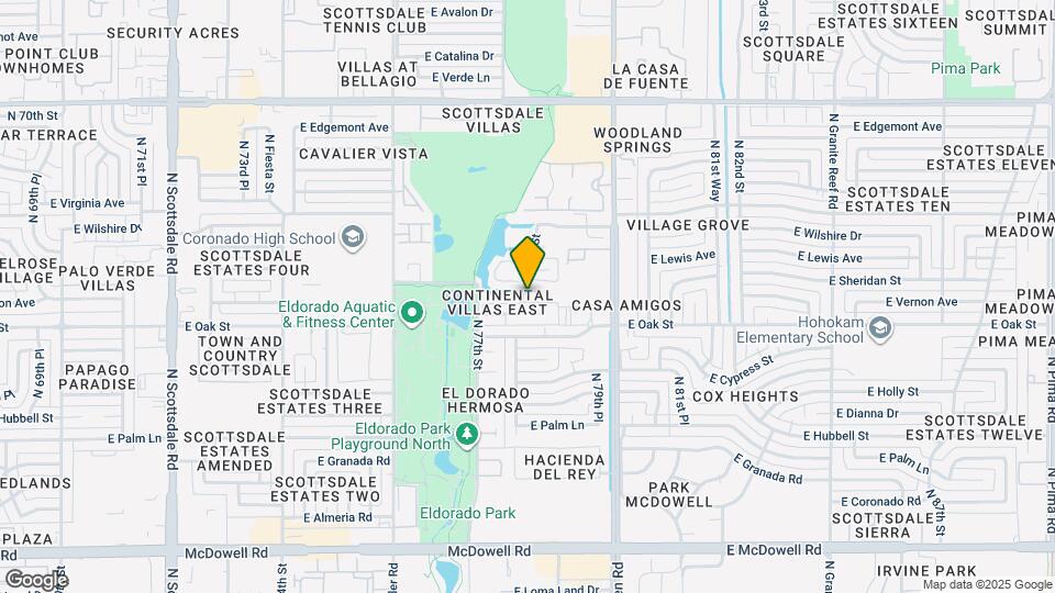 7803 E Vernon Ave Map and Location Details