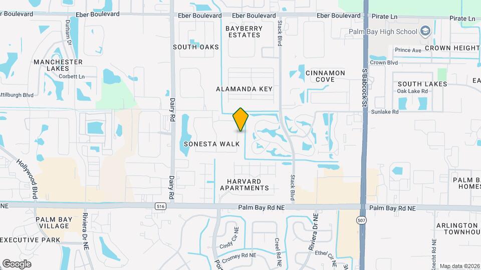 850 Luminary Cir Mapa y Detalles de la Ubicación