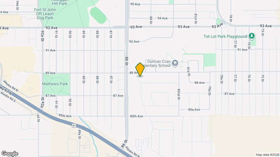 8428-A-8488 88 Ave Map and Location Details