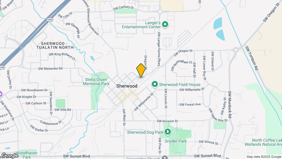 15740 SW Oregon St Map and Location Details