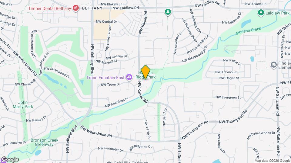 3995 NW 148th Pl Map and Location Details