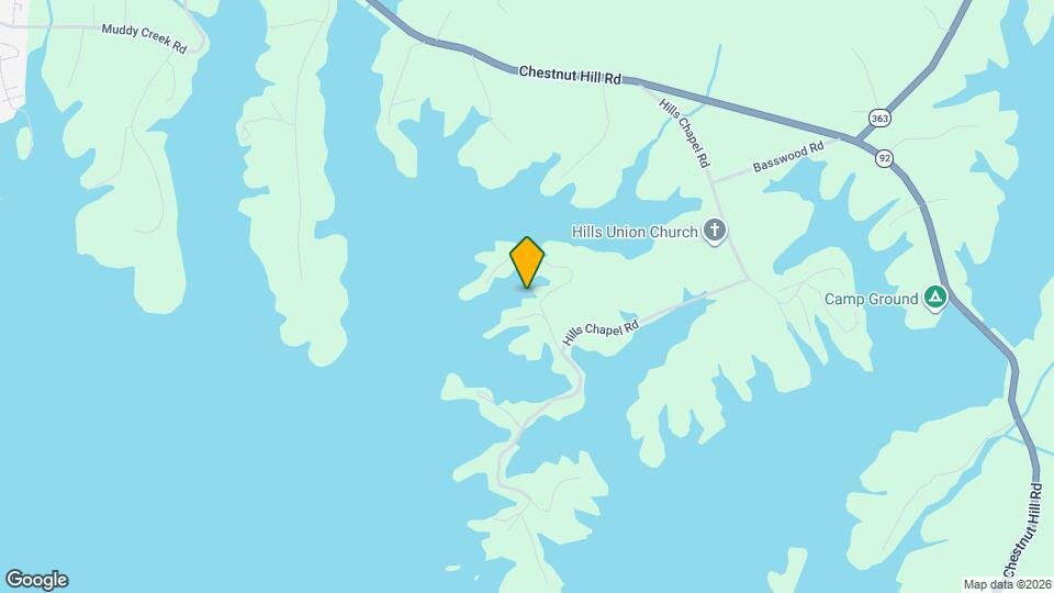 2535 McCloud Way Map and Location Details