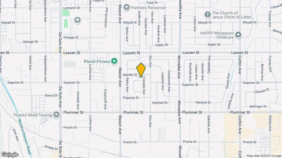 20341 Superior St Mapa y Detalles de la Ubicación