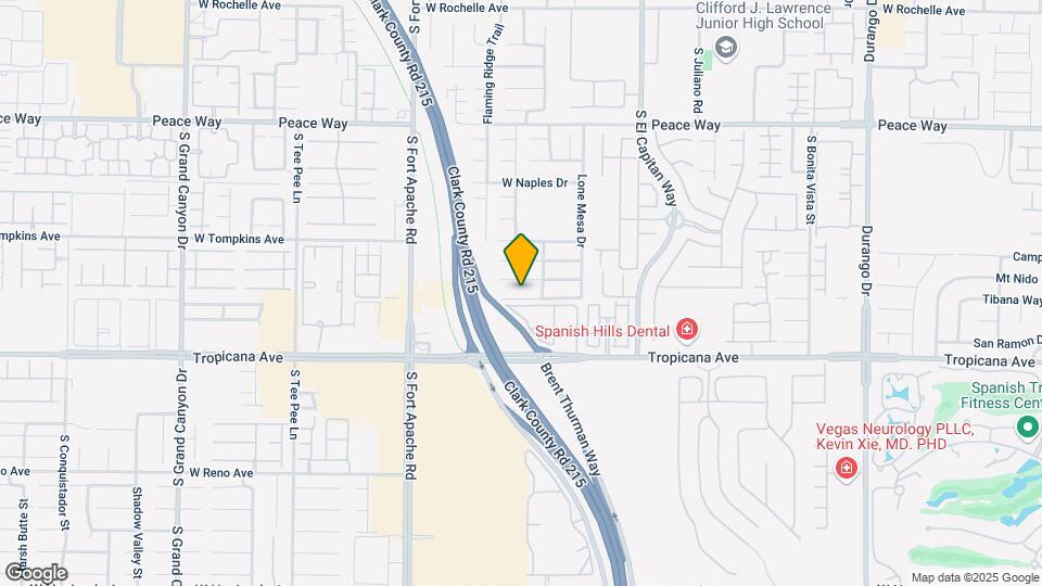 9204 Sapphire Point Ave Map and Location Details