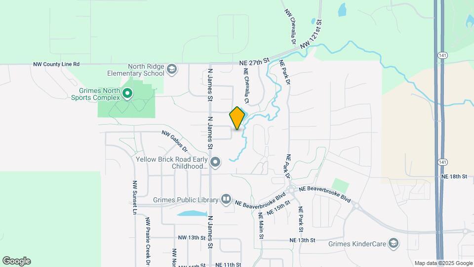 2109 NE EWING CIR Map and Location Details