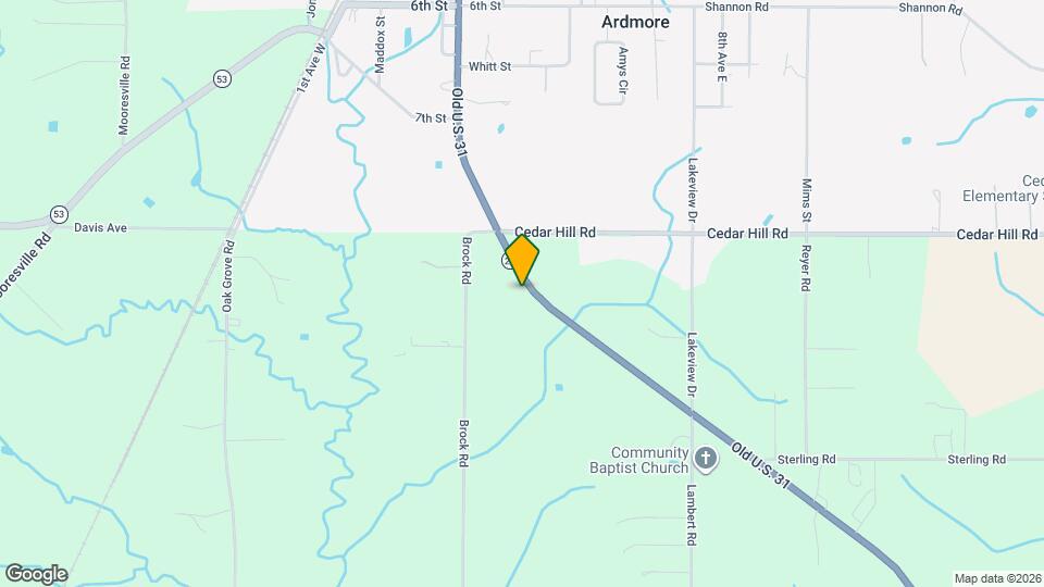 29371 AL-251 Map and Location Details