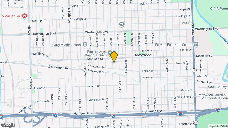 1011 S 13th Ave, Unit 1 Mapa y Detalles de la Ubicación