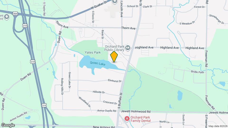 Green Lake Apartments Map and Location Details