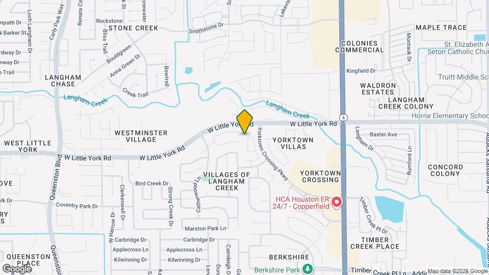 6155 Morningshire Ln Map and Location Details