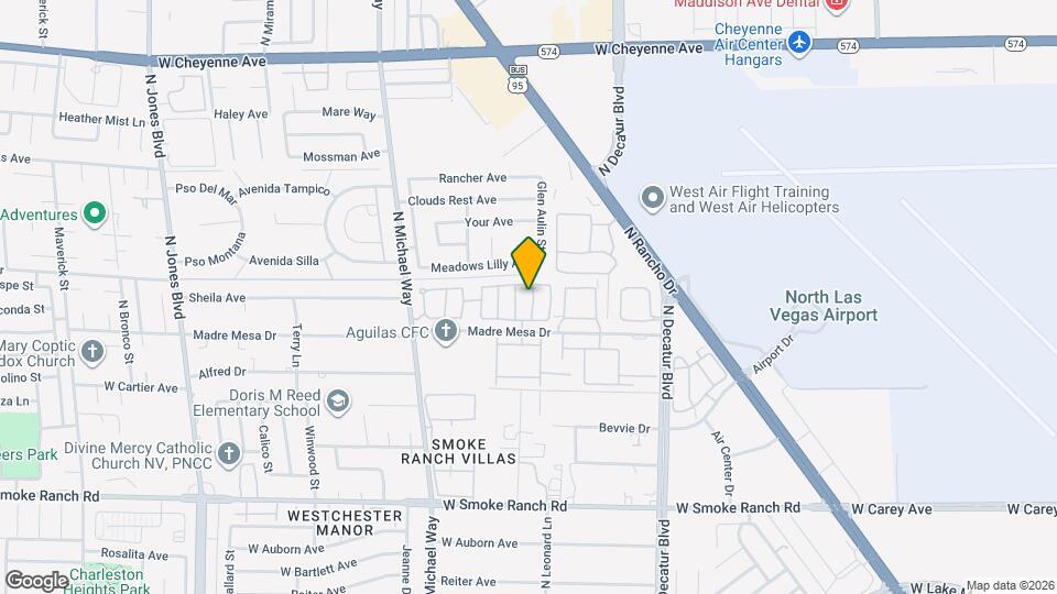 2721 Rosarito St Map and Location Details