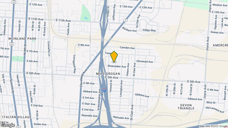1139 Walters St Map and Location Details